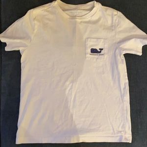 Vineyard Vines boys t-shirts. 2 together. Size 7. One American flags, one blue.